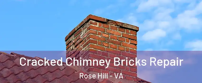  Cracked Chimney Bricks Repair Rose Hill - VA