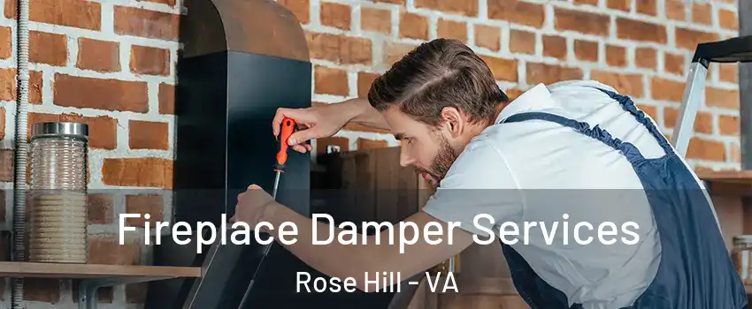  Fireplace Damper Services Rose Hill - VA