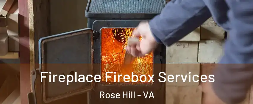  Fireplace Firebox Services Rose Hill - VA