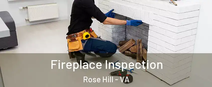  Fireplace Inspection Rose Hill - VA