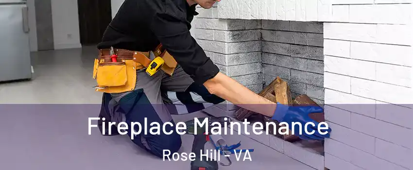  Fireplace Maintenance Rose Hill - VA