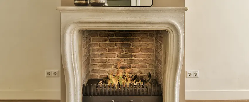 Vintage-style Fireplace Redesign in Rose Hill, Virginia
