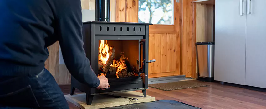 Open Hearth Wood Fireplace Installation in Rose Hill, VA