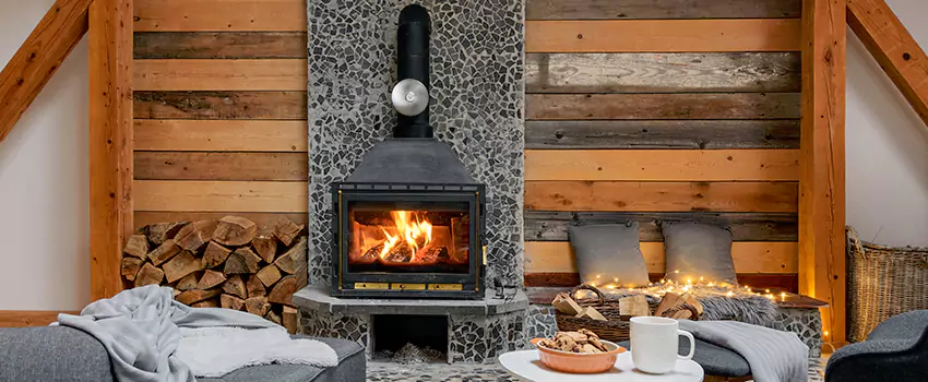 Thelin Hearth Products Direct Vent Gas Stove Fireplace Inspection in Rose Hill, Virginia